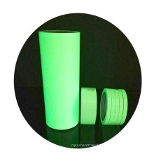 Wholesale Custom Flex HTV glow in the dark heat transfer vinyl film print on fabric garments